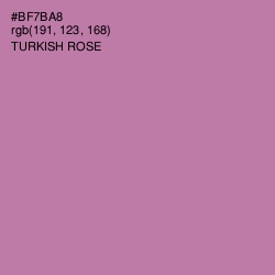 #BF7BA8 - Turkish Rose Color Image